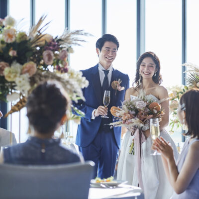 NEW！【ウエディングレポート】2025.08.23　Y.S.様 S.T.様　横浜の海と祝福に包まれ、おふたりの想いがひとつひとつ形になった一日でした