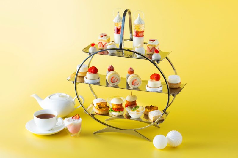 【The Union Bar & Lounge】ホワイトストロベリー・ アフタヌーンティー