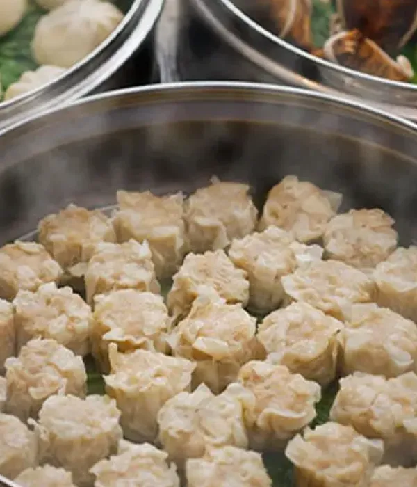 出来立てアツアツの点心