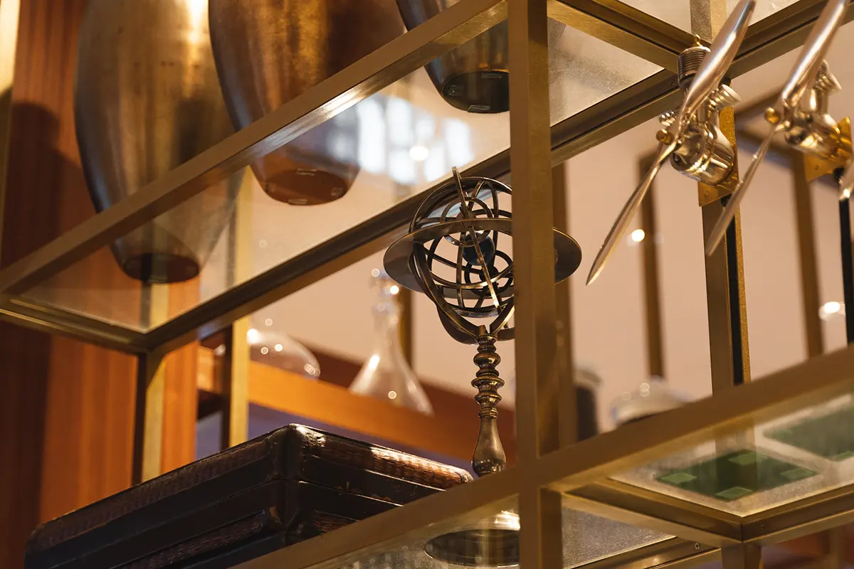 船旅をイメージしたアンティーク小物