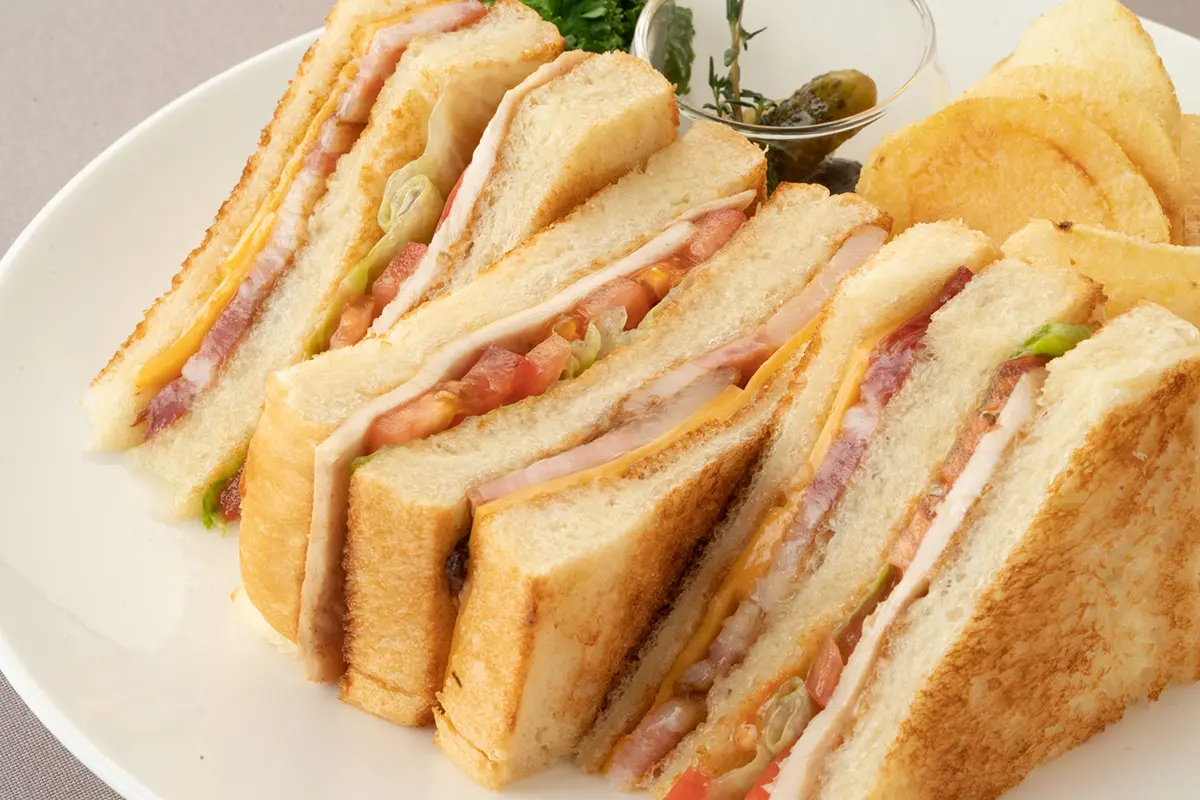 「nikin」を使用したサンドイッチ